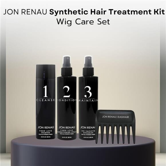 Synthetic Hair Treatment Kit - 4pc Kit - Synthetic Wigs Care Products - Picture 2 of 8